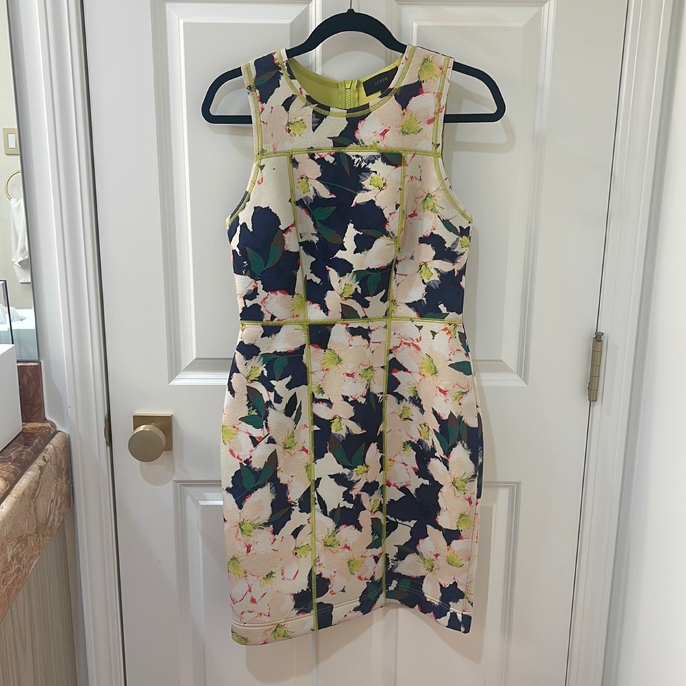J.Crew Scuba Sleeveless Dress - Size 6